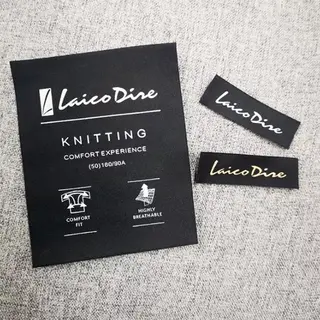 Custom Soft Clothing Private Woven Label